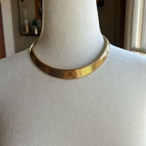 Vintage Park Lane Gold Toned Collar Necklace